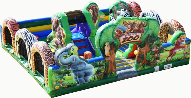 Animal toddler bounce house rental Nashville | Jumping Hearts Party Rental