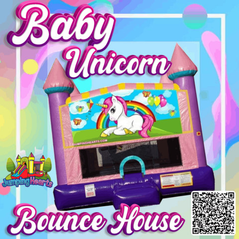 Nashville Best Unicorn Bounce House Rental | Jumping Hearts Party Rentals