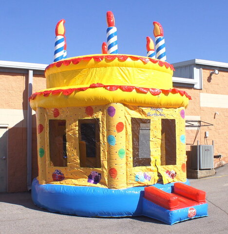 Birthday Cake Jumper Rental Nashville | Jumping Hearts Party Rentals Nashville