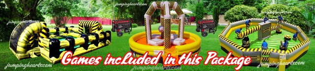 Interactive Inflatable game rentals Nashville | Jumping Hearts Party Rentals