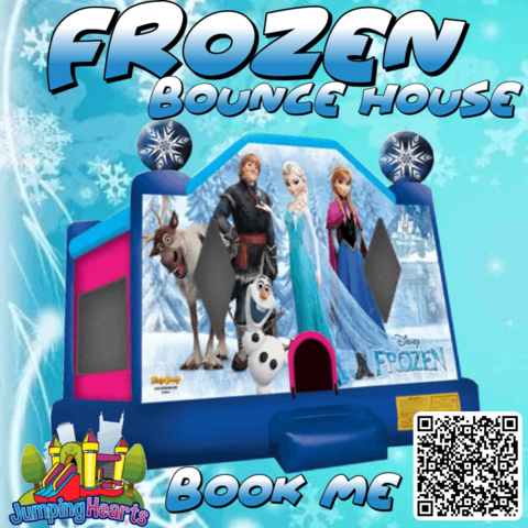 Frozen Bounce House rental Nashville TN Jumping Hearts Party Rentals