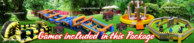 Field Day Inflatable Games Rental Nashville | Jumping Hearts Party Rentals Nashville
