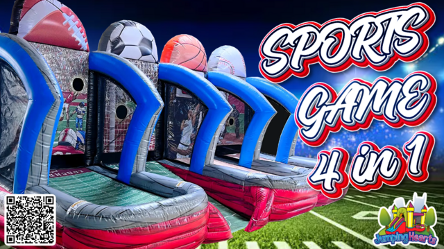 Inflatable Game Rentals Nashville TN | Jumping Hearts Party Rentals Nashville