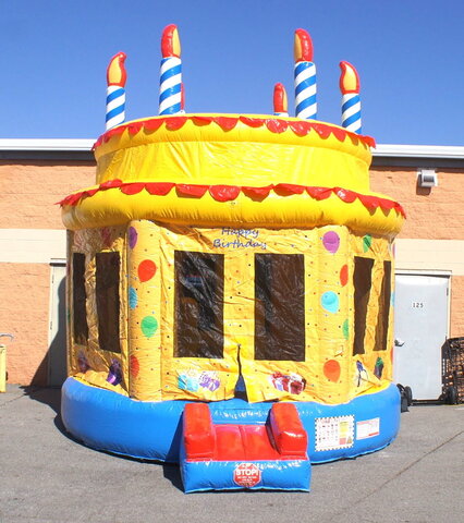 Nashville Birthday Cake Bouncy House Rental Nashville | Jumping Hearts Party Rentals Nashville