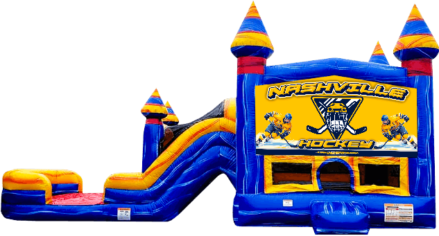Hockey Water slide rentals Nashville | Jumping Hearts Party Rentals