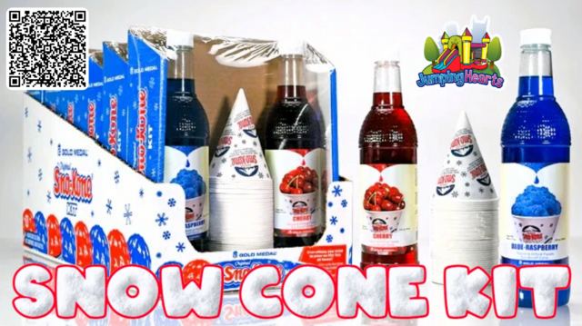 Nashville Snow Cone Supplies | Jumping Hearts Party Rentals