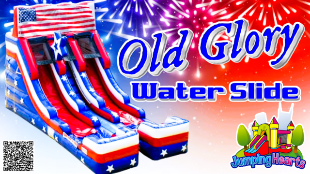 4th of July water slide rental Nashville | Jumping Hearts Party rentals Nashville
