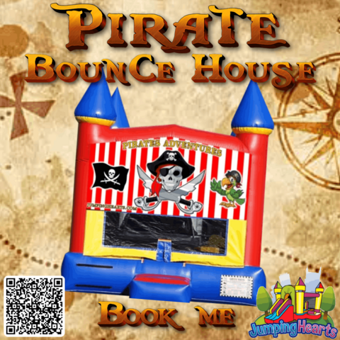 Pirate bounce house rentals Nashville, Jumping Hearts Party Rentals 615 854 1020