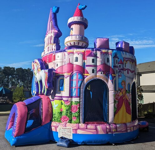 Princess Bouncy House Rentals Nashville | Jumping Hearts Party Rentals Nashville TN 