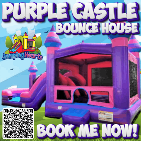 Princess Castle Bounce House Rental Nashville | Jumping Hearts Party Rentals Nashville