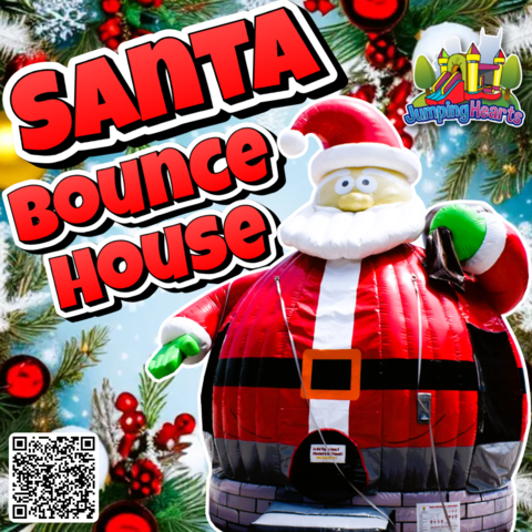 Christmas Bounce House Rental Nashville TN | Jumping Hearts Party Rentals Nashville
