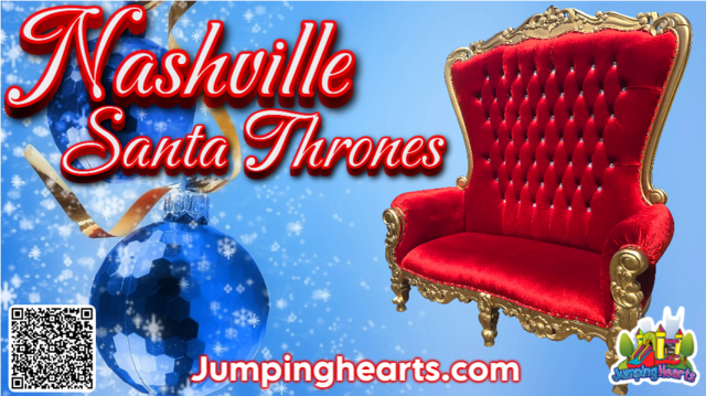 Christmas Photo Ops Rental Nashville | Jumping Hearts Party Rentals Nashville 