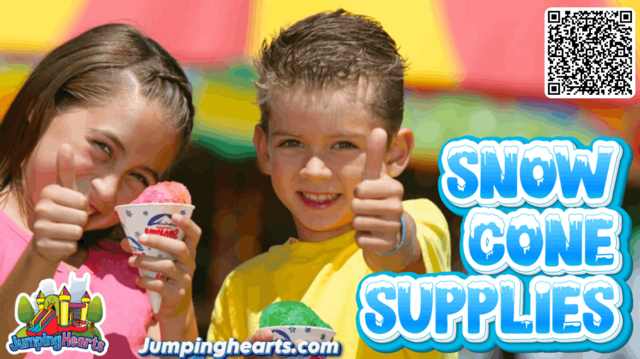 Snow Cone Machine Rentals Nashville | Jumping Hearts Party Rentals Nashville