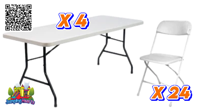 tables and chairs for rent Nashville tn jumping hearts party rentals