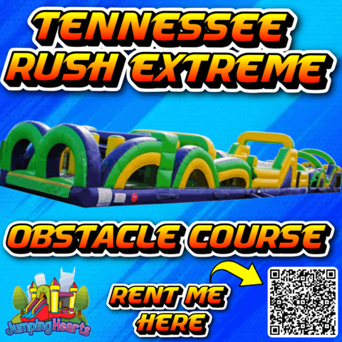 big obstacle course rental Nashville Tn jumping hearts party rentals