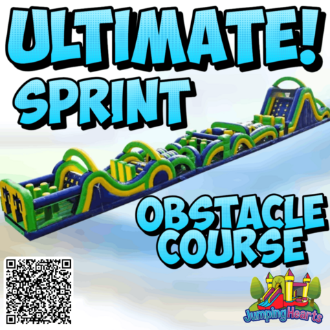 inflatable Obstacle Course Nashville TN jumping hearts party rentals