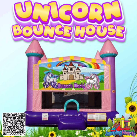 Unicorn Bounce House Rental in Nashville TN