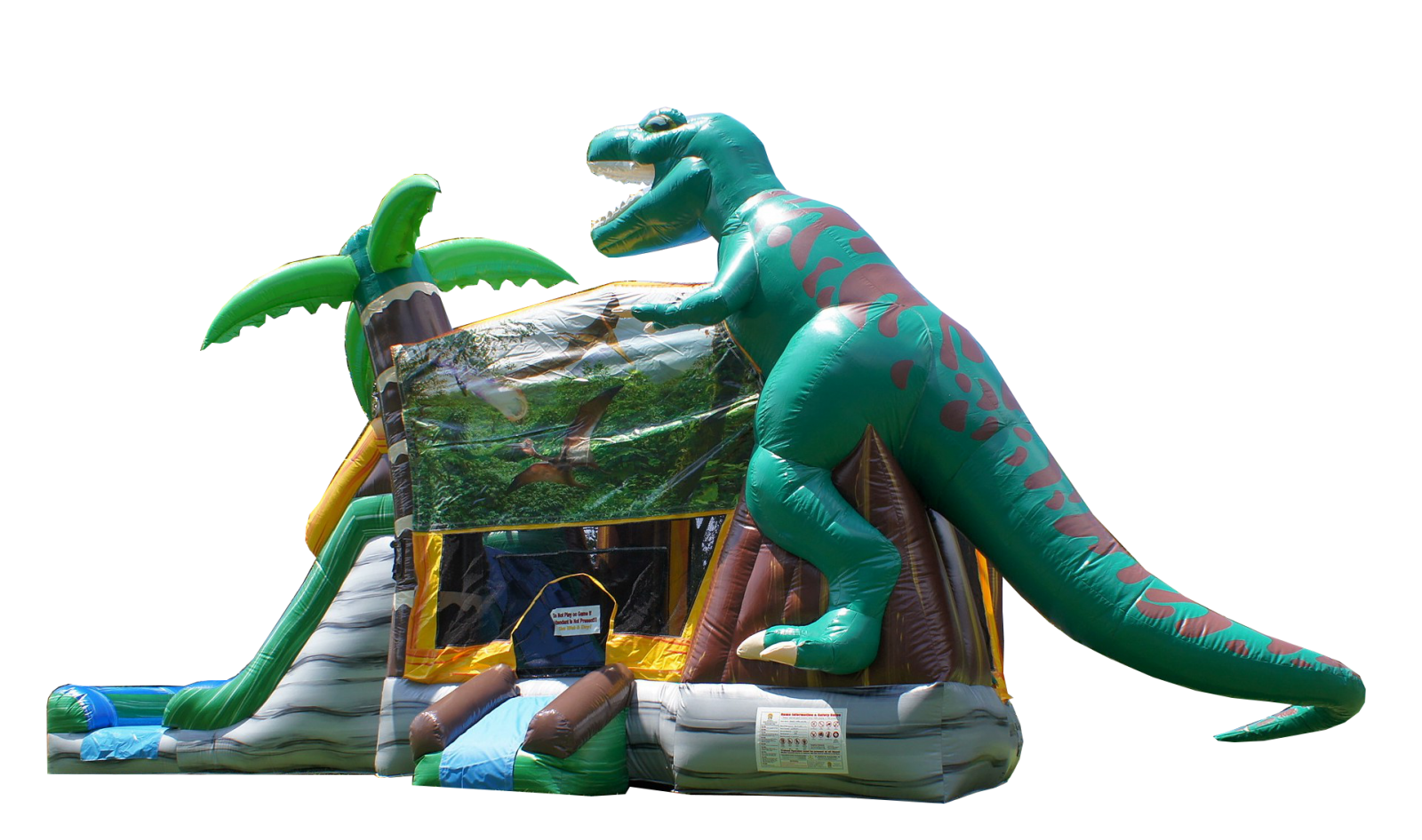 jurassic dinosaur bounce house Nashville Tn jumping hearts party rentals 615-854-1020