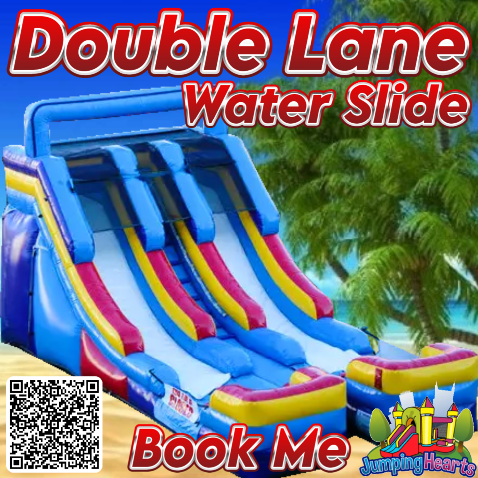 Double Lane Water Slide Rentals Brentwood