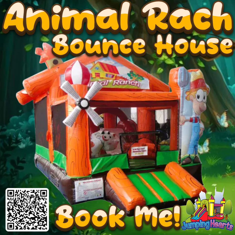 Farm Toddler Bounce House Rental Nashville