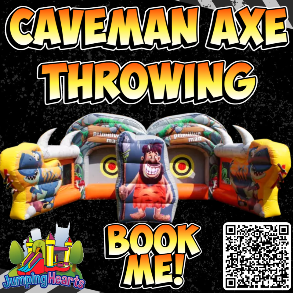 Inflatable Axe throwing game rentals Franklin TN