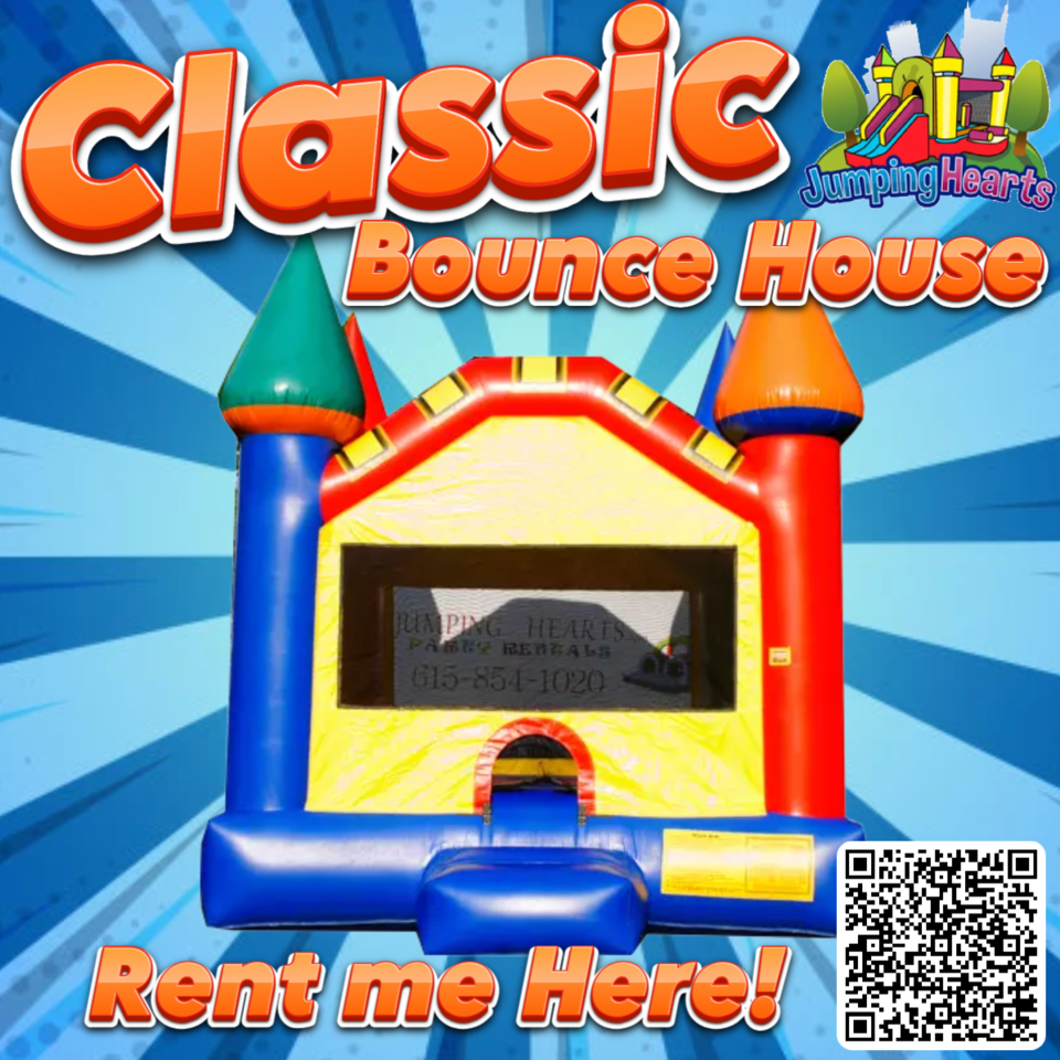 Classic Bounce House Rentals Nashville |Jumping Hearts Party Rentals Nashville