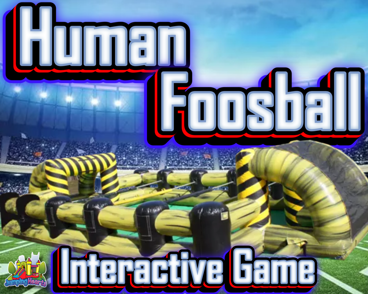 Human Foosball Game Rental Murfreesboro