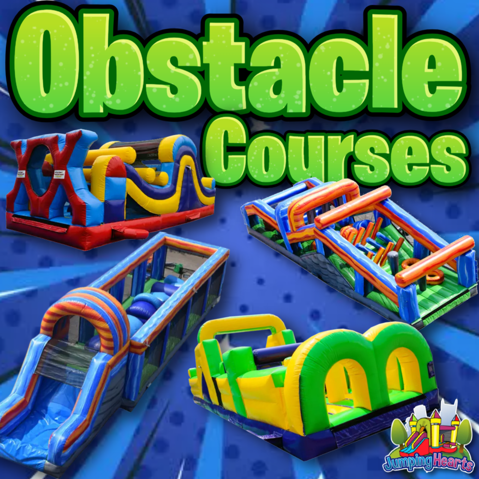 Best Obstacle Course Rentals Franklin TN | Jumping Hearts Party Rentals Franklin