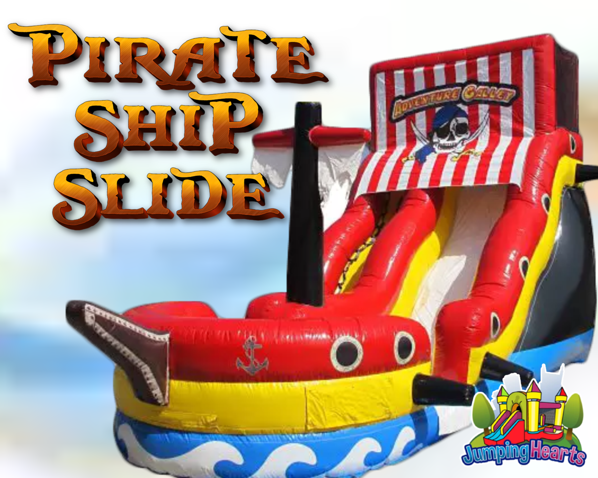 Pirate slide rental Nashville | Jumping Hearts Party Rentals Nashville