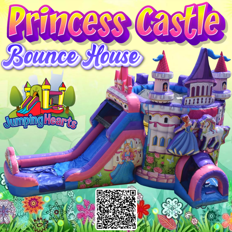 Princess Castle bounce house rental Nashville