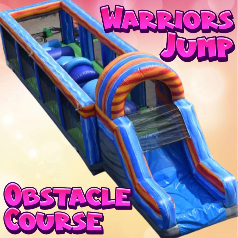 Best inflatable obstacle course rental | Jumping Hearts Party Rentals