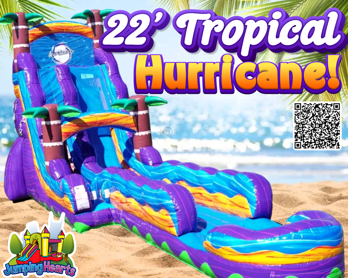 Best water slide rentals in Nashville | Jumping Hearts Party Rentals Nashville