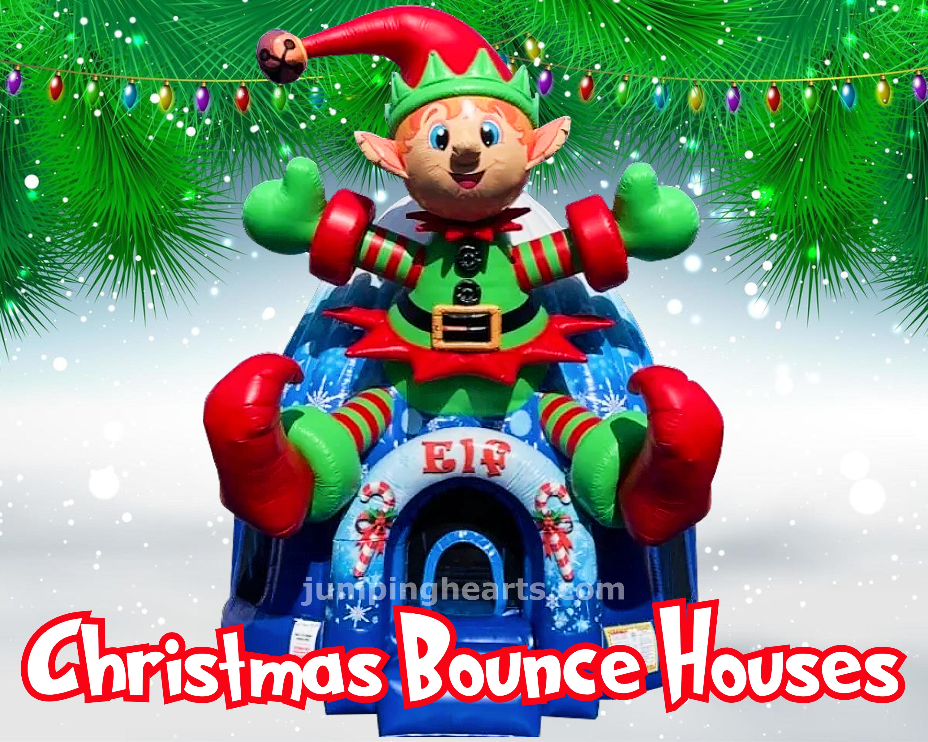 Christmas bounce house rentals Nashville | Jumping Hearts Party Rentals Nashville