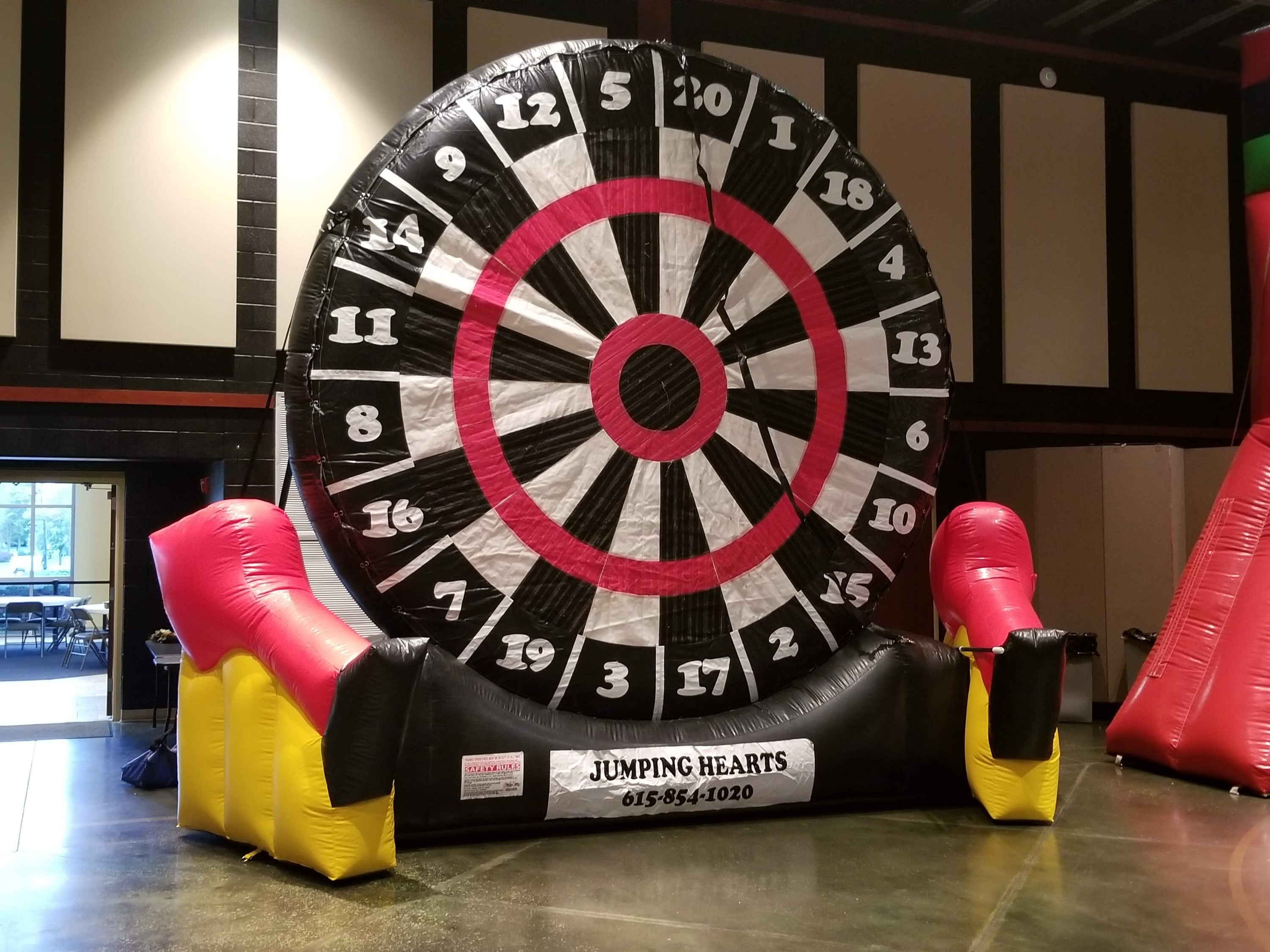 Giant soccer darts game rentals