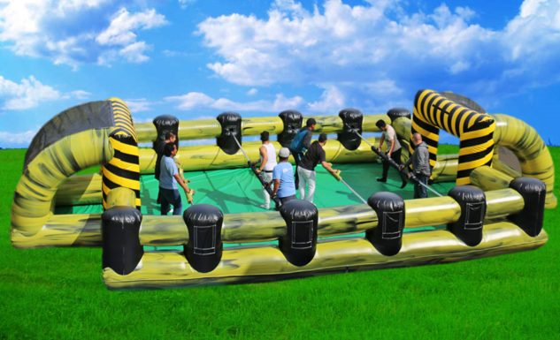 Inflatable human foosball game rentals Murfreesboro