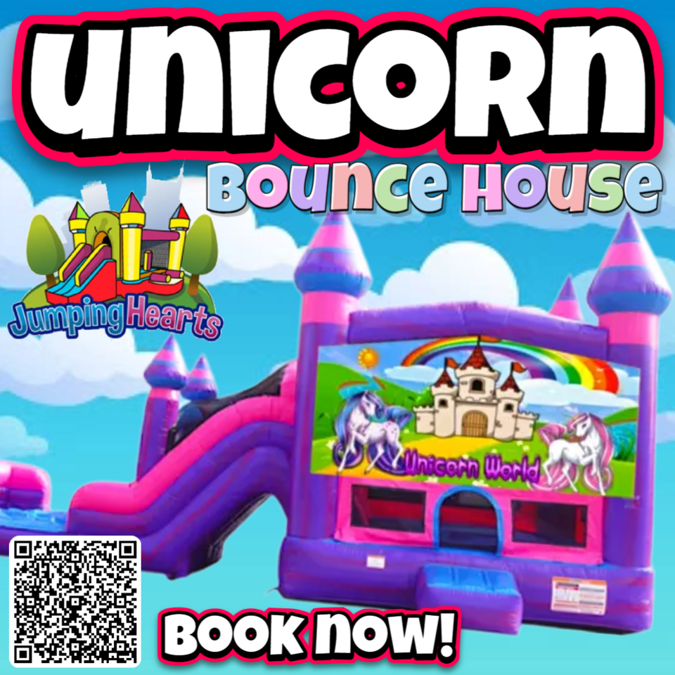 Unicorn Bounce Castle rental Nashville