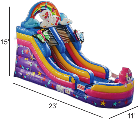 15' Unicorn Slide