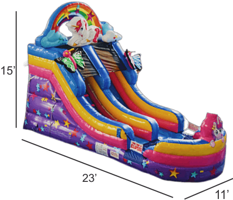 15ft Unicorn Slide