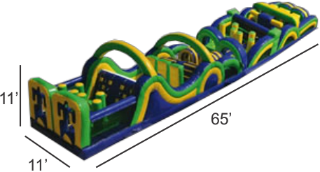 65ft Tennessee Rush Obstacle Course