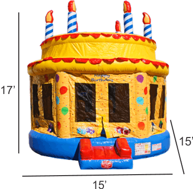 Birthday Cake Bounce House