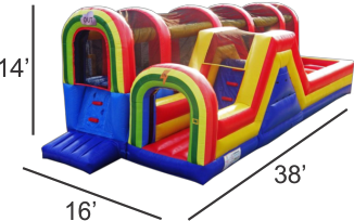 Hop N Rock Obstacle Course