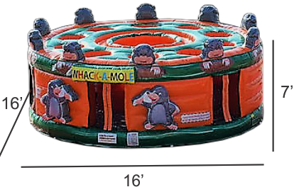 Human Whack a Mole (7 Player Game)