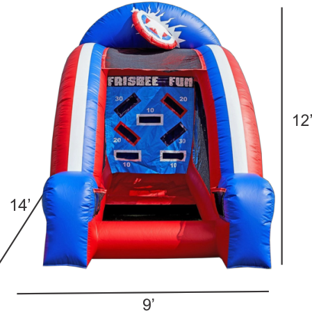Inflatable Frisbee Game
