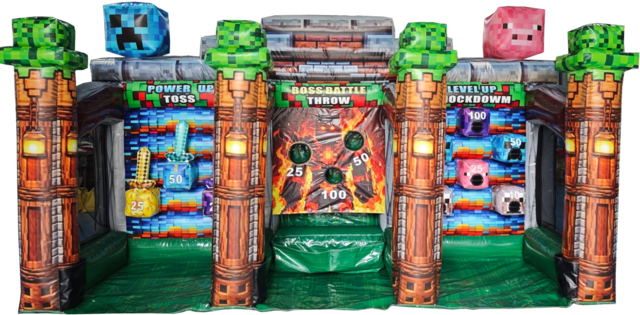 Pixelated 3-in-1 Carnival Game