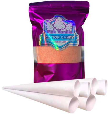 Pink Vanilla Sugar Floss 20 servings