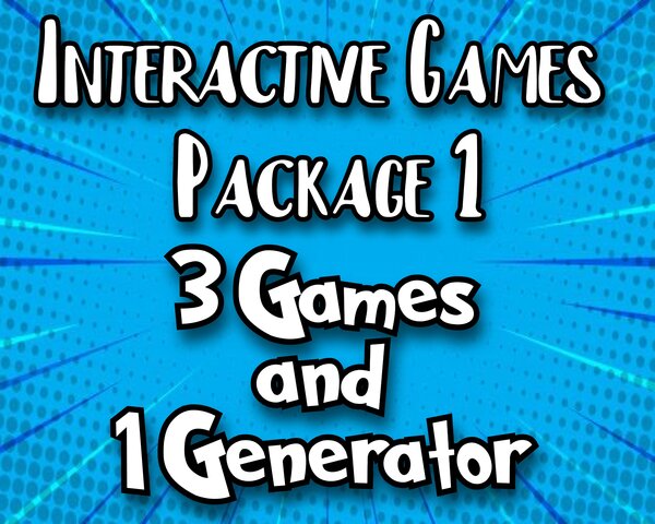 Interactive Games Package 1