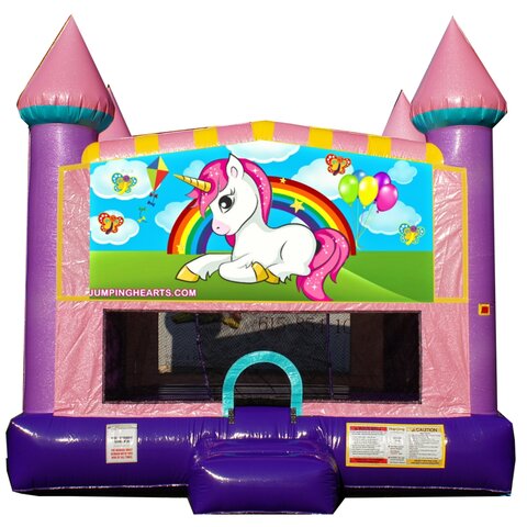 Baby unicorn bounce house 2