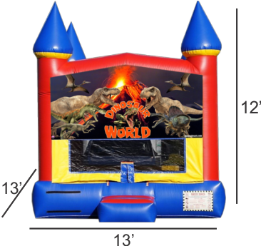 Dinosaur Bounce House 