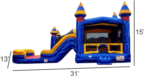 Electric Blue Combo-wet