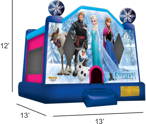 Frozen Bounce House